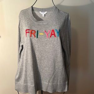 FRI-YAY light-weight sweater